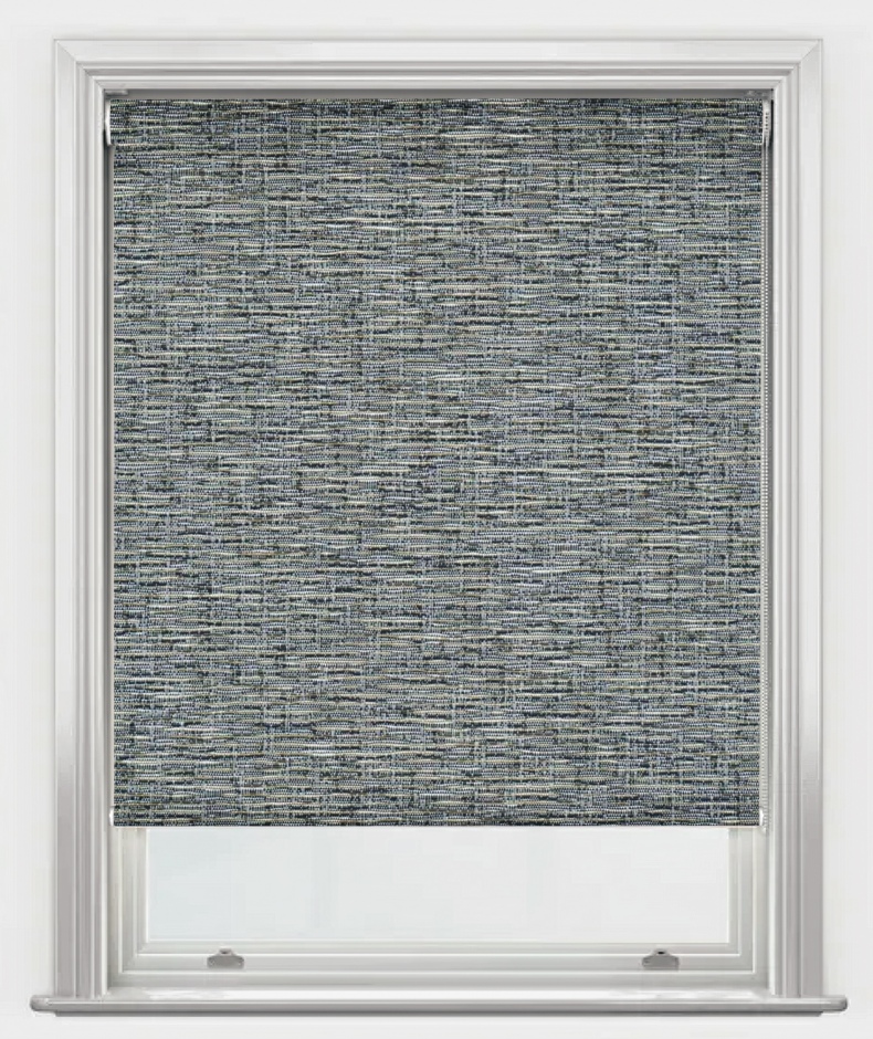 Linesque and Belice  thermal backed roller blind range Belice Pumice. Thermal Backed (4326)