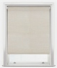 Linesque and Belice  thermal backed roller blind range Linesque Almond. Thermal Backed  (4302)