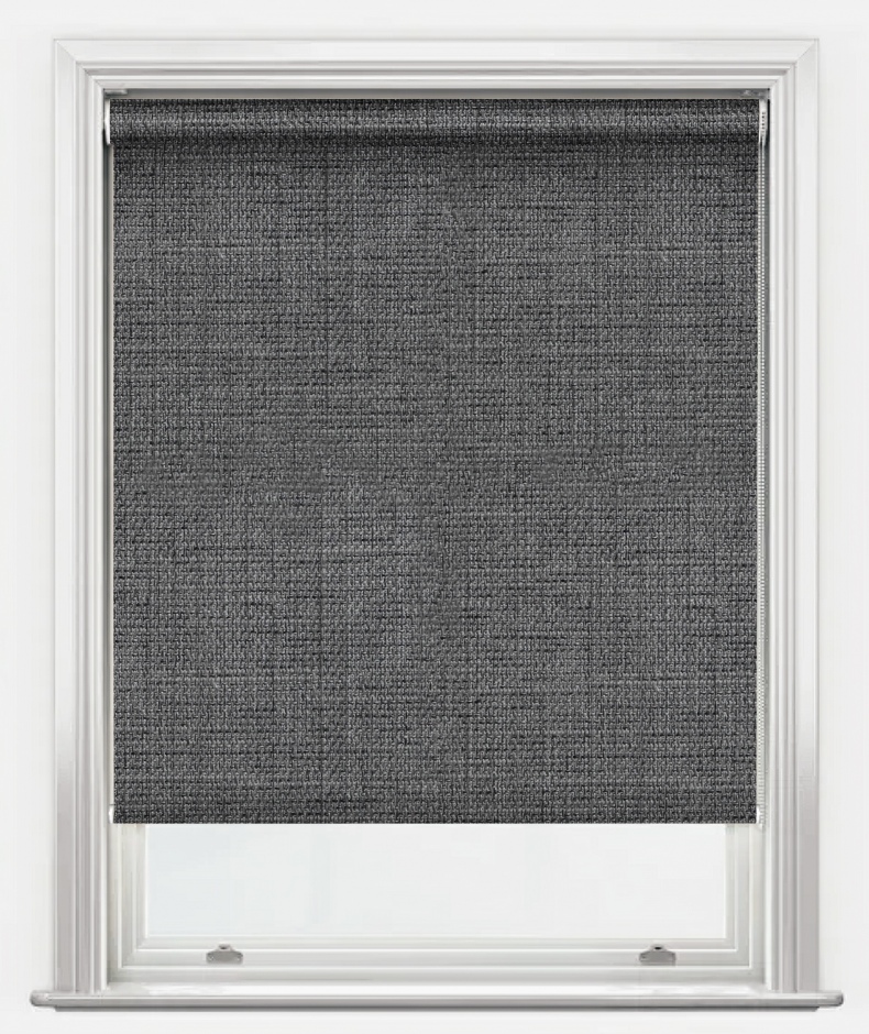 Linesque and Belice  thermal backed roller blind range Linesque Fossil. Thermal Backed (4310)